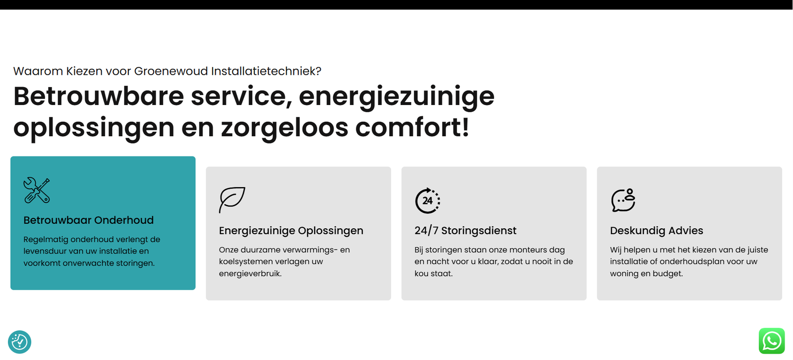 Groenewoud Installatietechniek screenshot 2